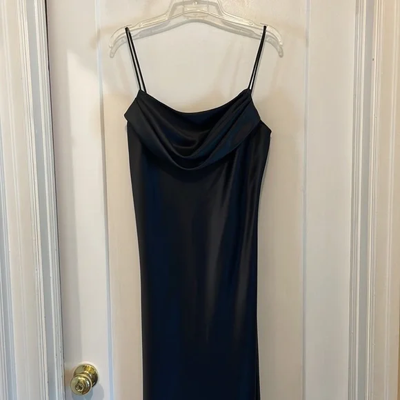 Jump Apparel Black Column Dress | juniors size 13/14 - Picture 7 of 11